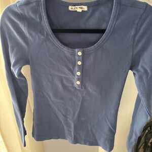 Alex Mill Blue Button Down Shirt